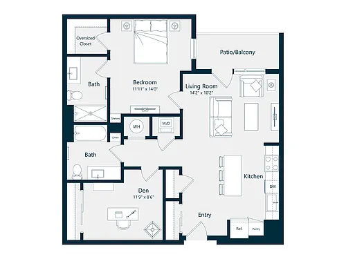 Floor plan C1