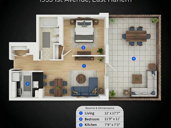 2nd image of 1955 1st Ave APT 615