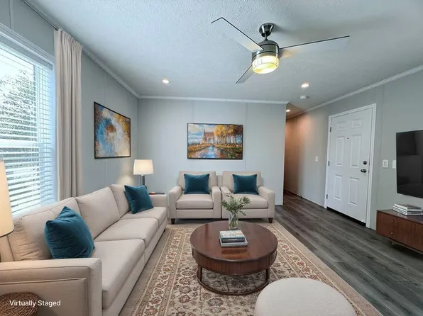 3 Bed 2 Bath Single Section Plan, Carriage Way