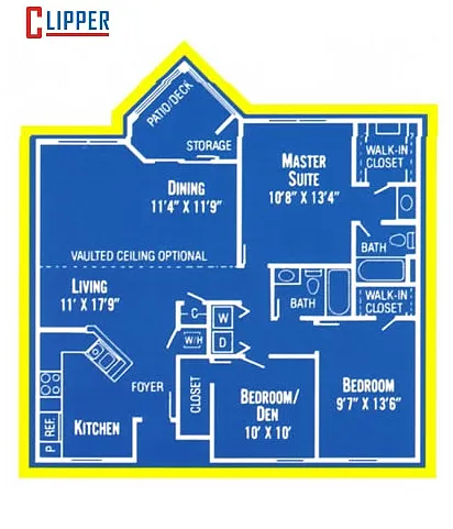 Floor plan Clipper