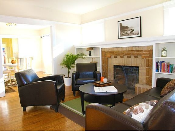 Living room - fireplace