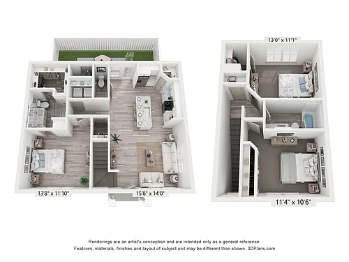 Floor plan C1
