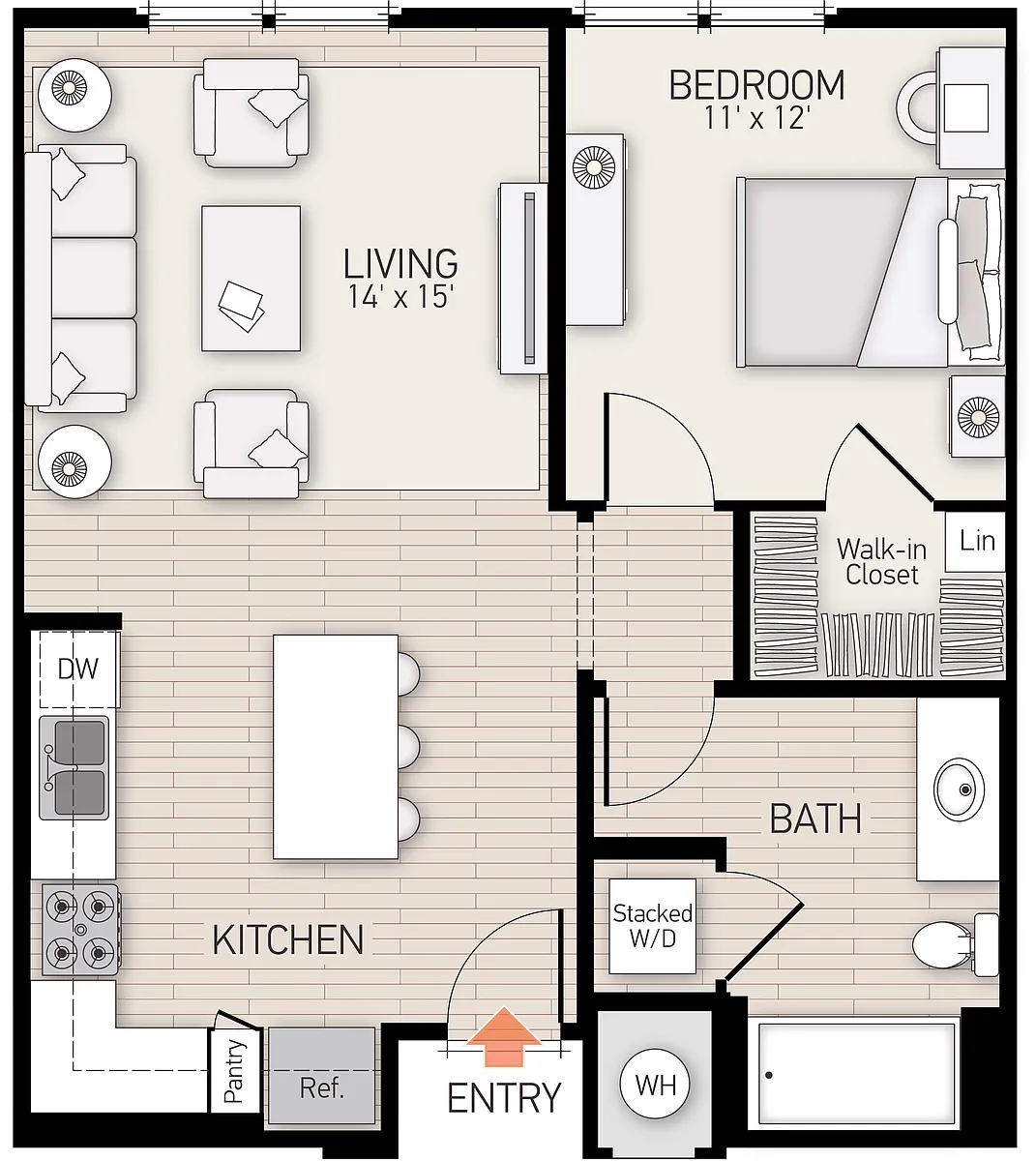 Floor plan Plan F