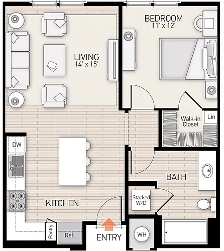 Floor plan Plan F