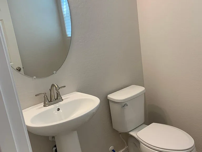 Powder Bathroom Downstairs Off Of The Kitchen Area