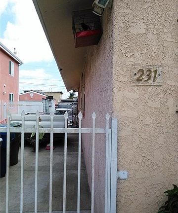 Driveway for Front House, looking toward North.