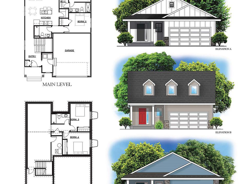 Elevations and Floor Plan