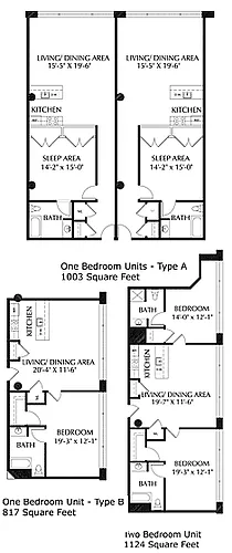 Floor plan 1 Bedroom