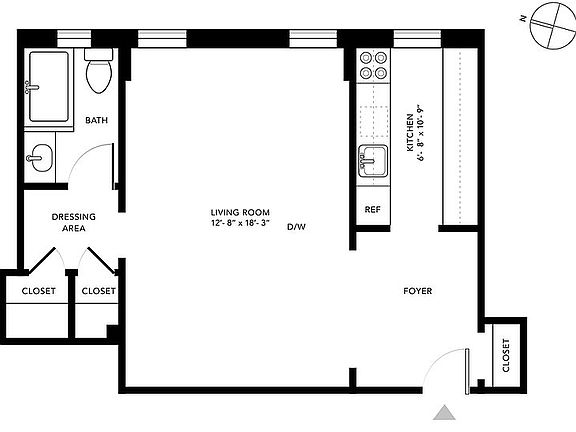 5th image of 75 Bank St APT 5B