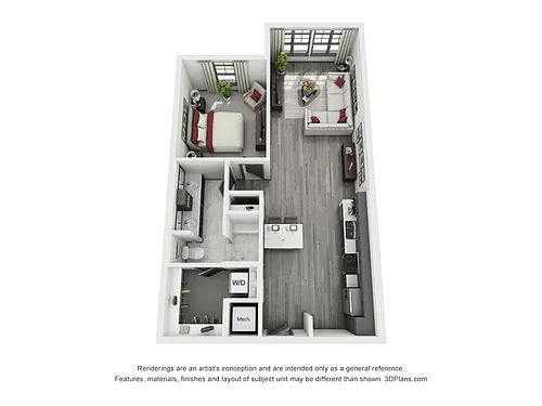Floor plan Artizen
