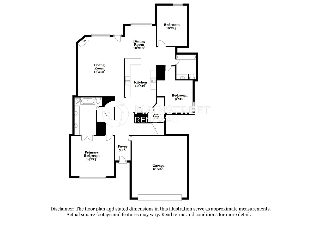 Floor Plan - 1775 Englehart St