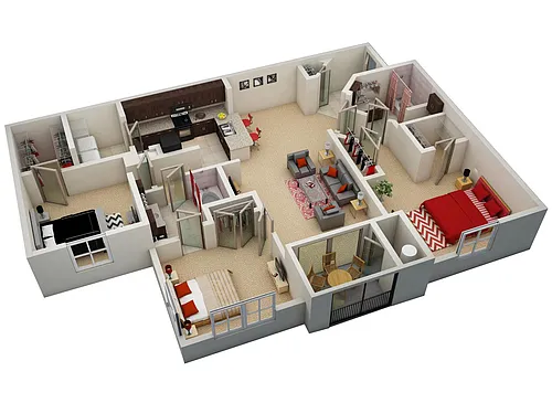 Floor plan Hilton Head