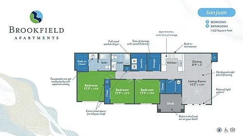 Floor plan San Juan
