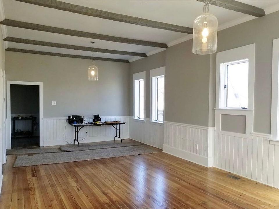 12' high Ceiling with large double pane windows