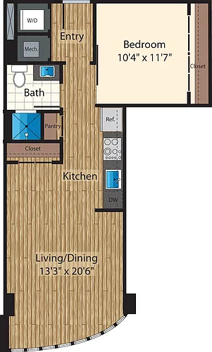 Floor plan 402