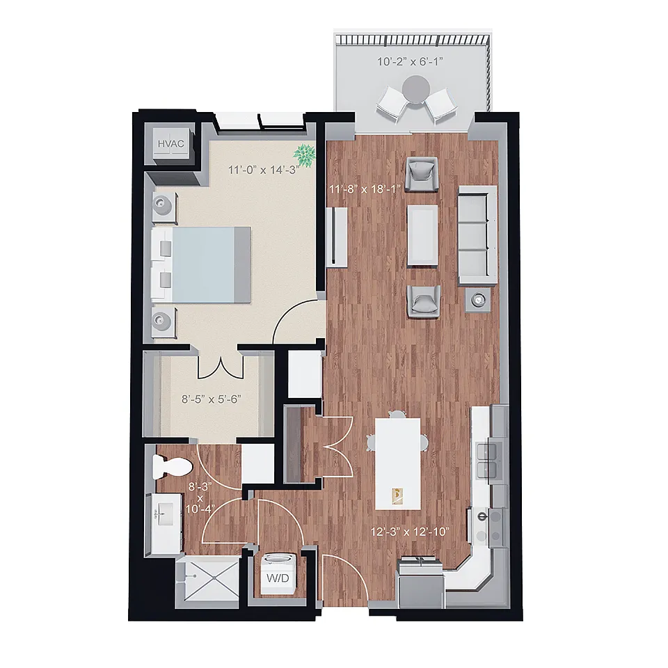 Floor plan Pelican
