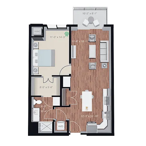 Floor plan Pelican