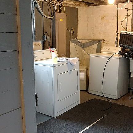 Washer and dryer included - free of charge