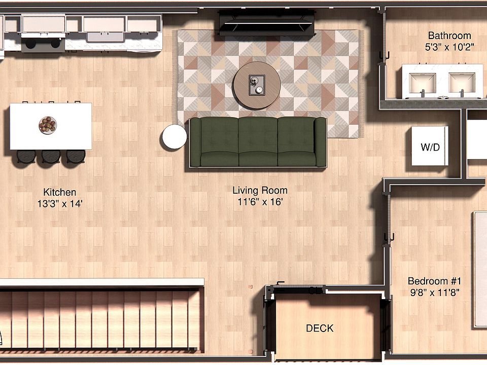 2nd image of 321 W 7th St #12