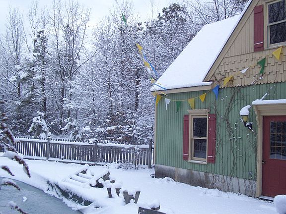 carriage shed, next to pool