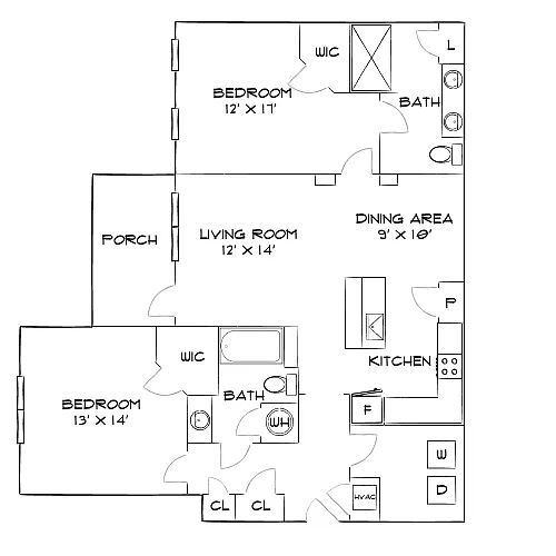 Floor plan Design 2A