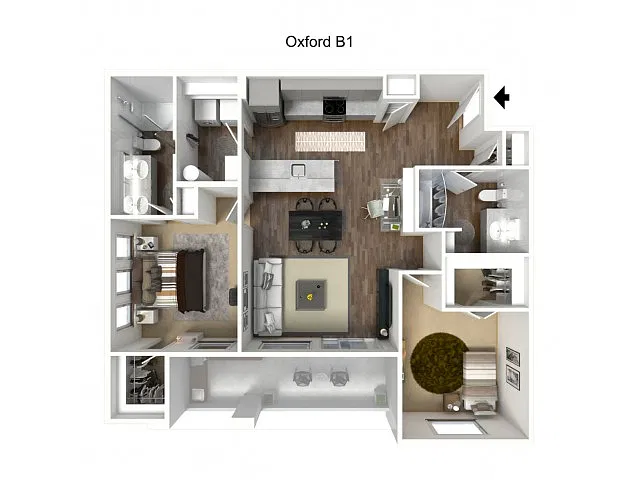 Floor plan Oxford
