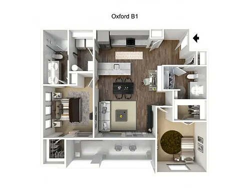 Floor plan Oxford
