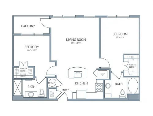 Floor plan Matisse