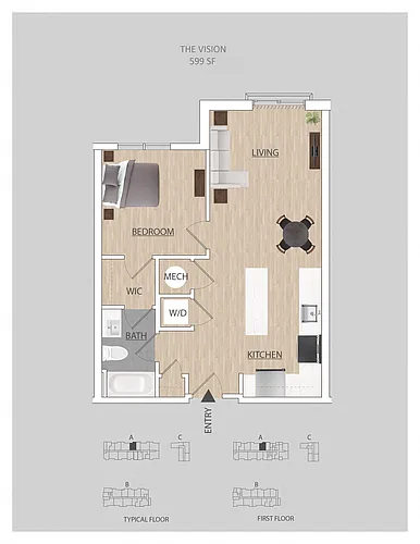 Floor plan The Vision