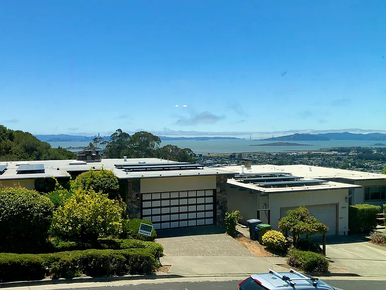 View from living room windows