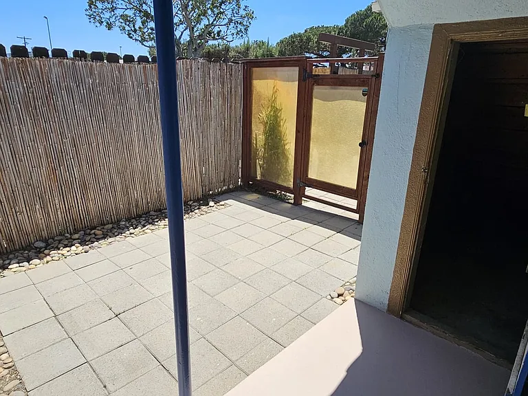 Private patio space!
