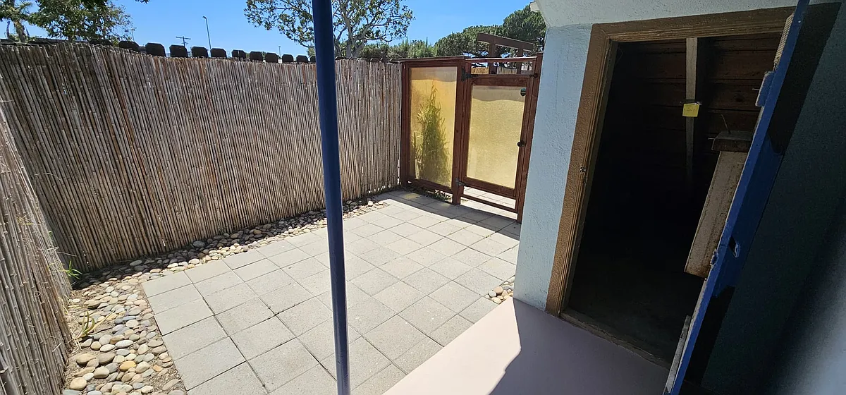 Private patio area! - 113 Clubhouse Ave #1