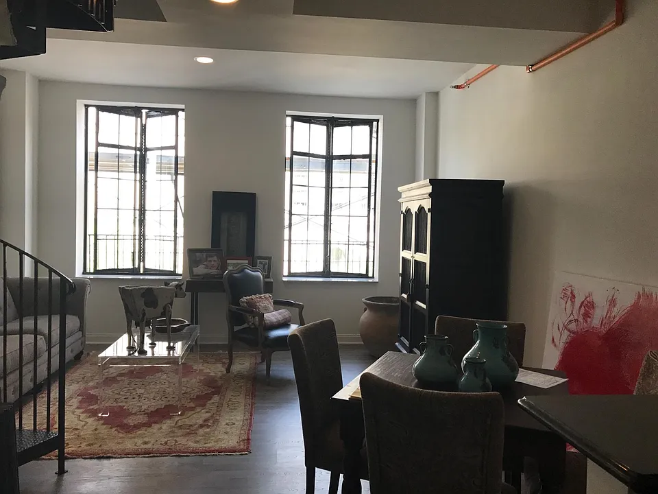Downstairs living area