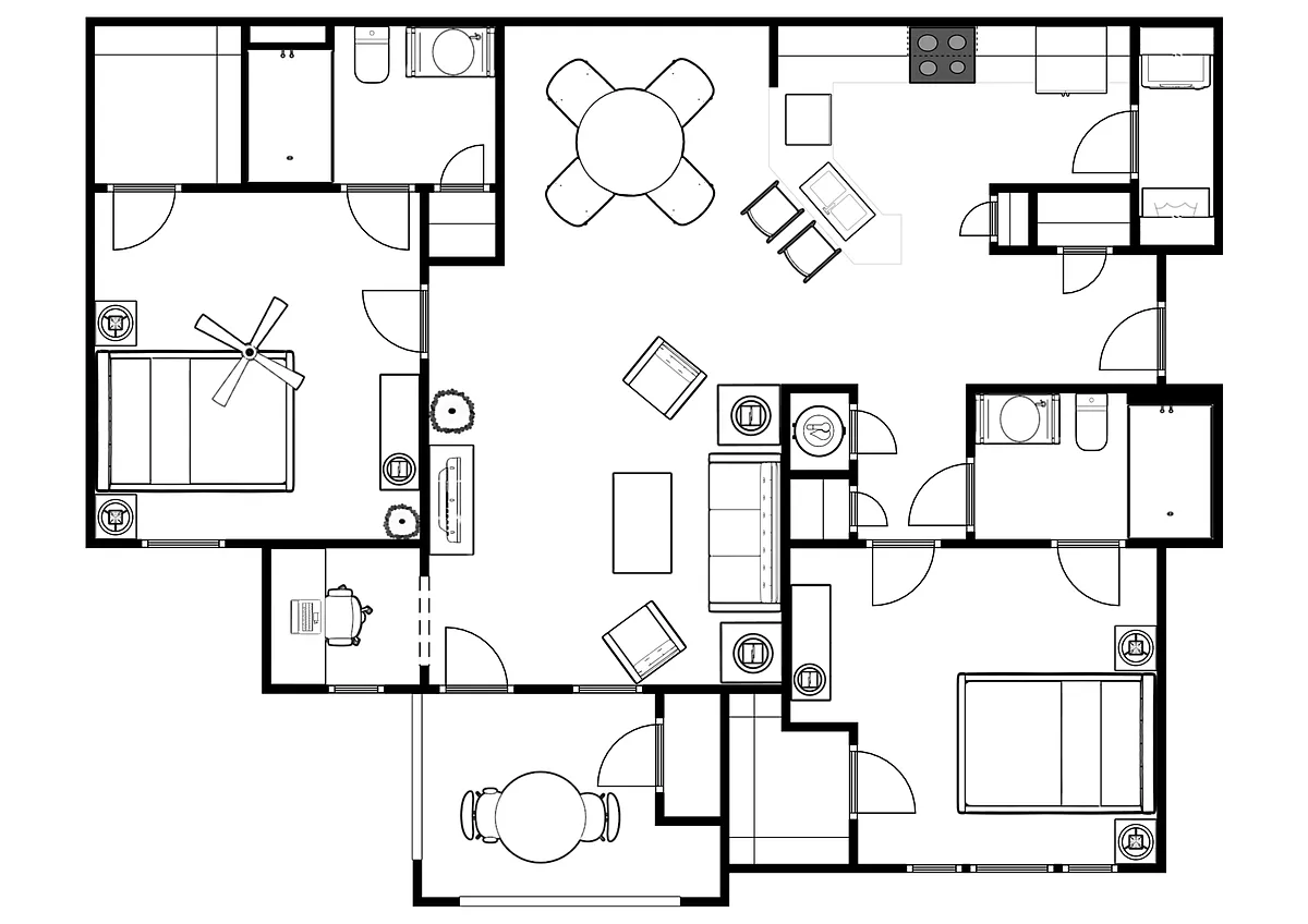 Floor plan Bay