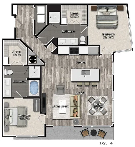 Floor plan U