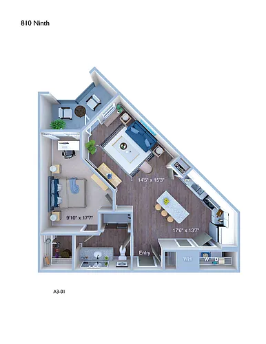 Floor plan A3