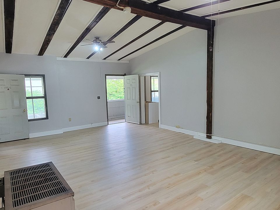 Vaulted Ceilings. New paint and floors.