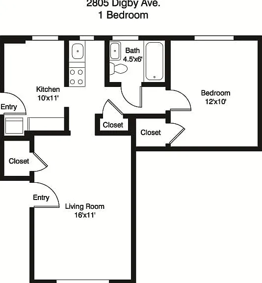 1x1 unit4flrplan 1x1 unit4flrplan