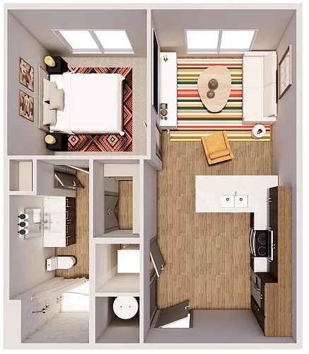 Floor plan A1