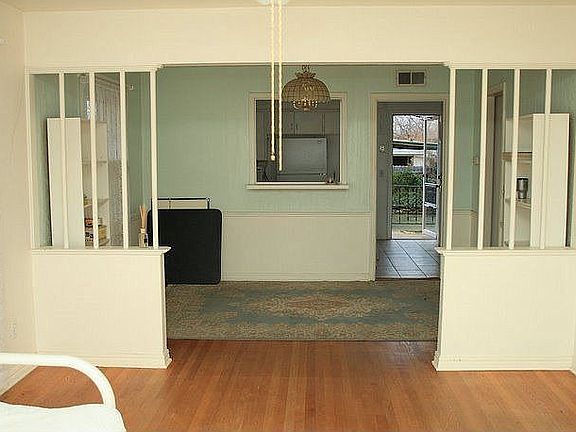 living room to kitchen