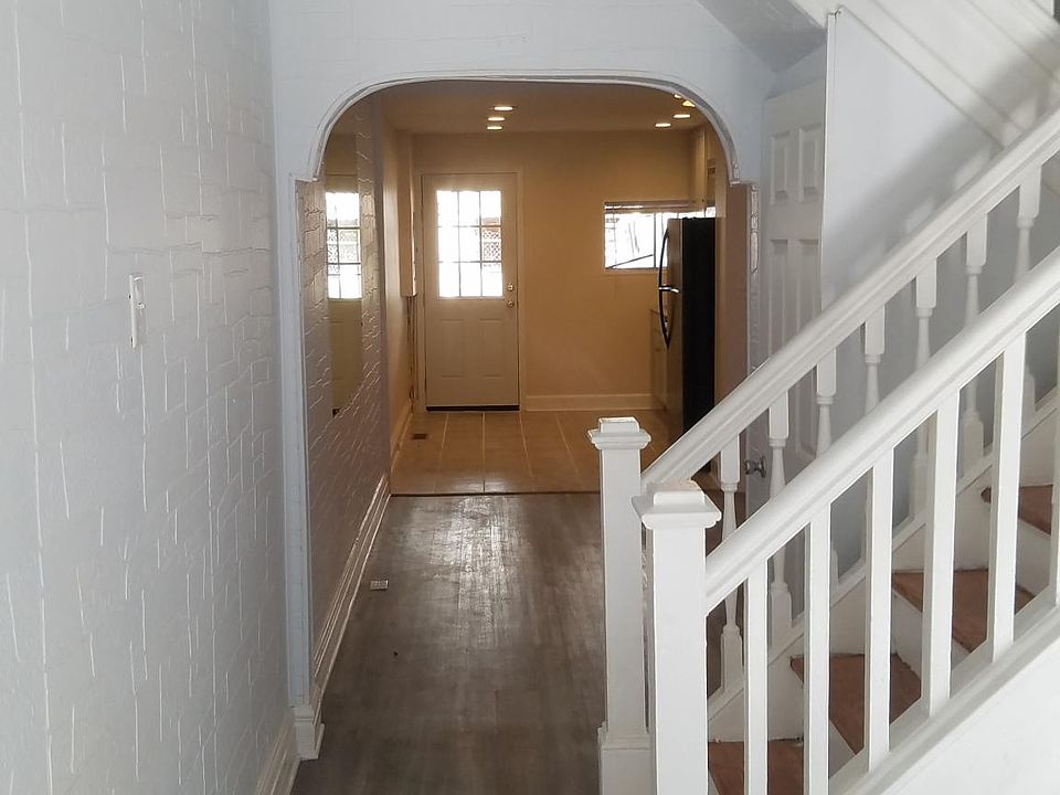 View from inside front door