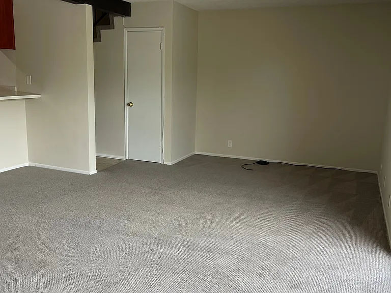 Living room from patio sliding door