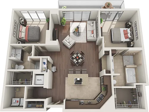 Floor plan B2G