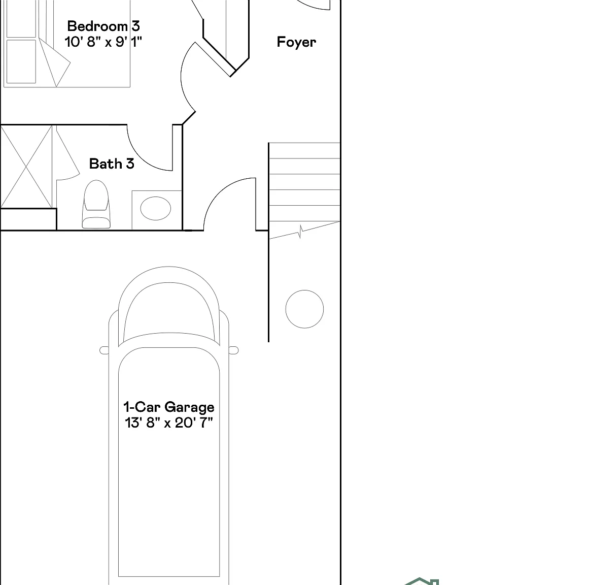 3 bed, 4.0 bath, 1463 sqft, $1,700 — Photo 3