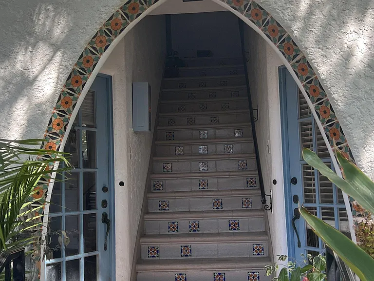 Stairs to upper level