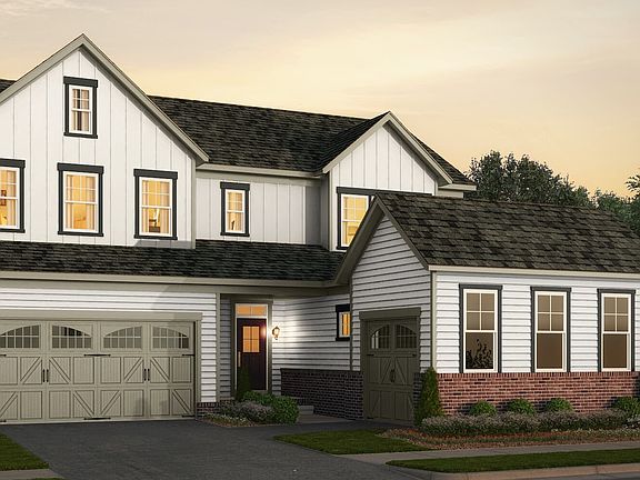 Elevation 3 of the Weymouth a home design offered by Brookfield Residential at Two Rivers
