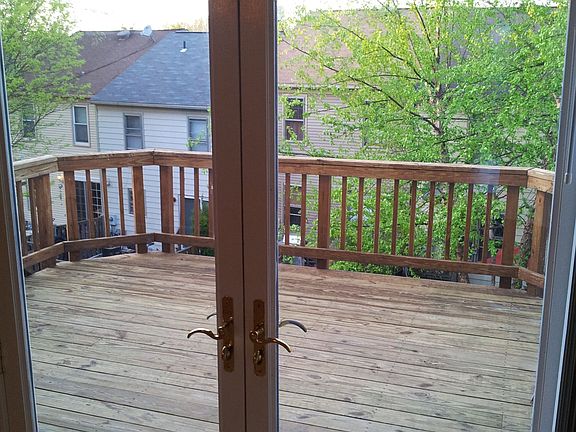 French Door leading to deck from family room