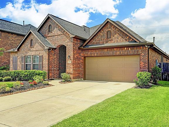 Home is mostly all brick on all sides