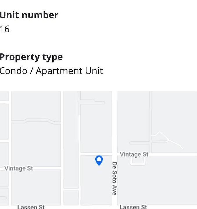 2nd image of 9947 De Soto Ave #16