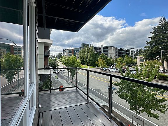 Wrap around patio